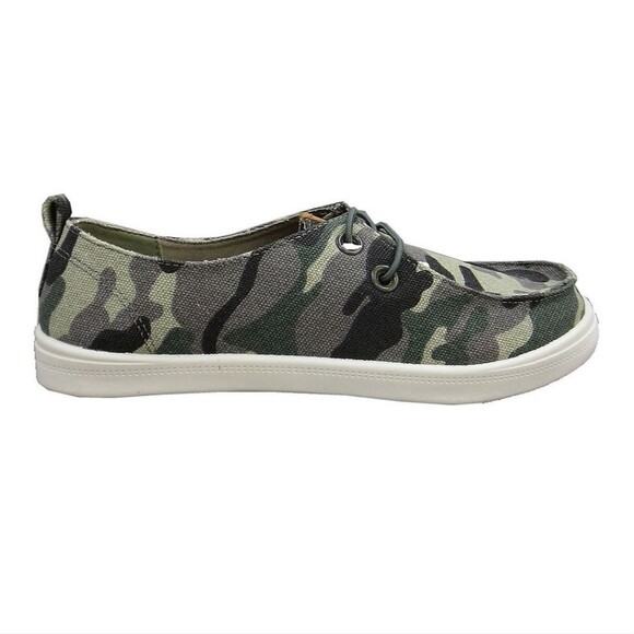 SO Edenn Women's Moc Toe Slip-On Sneakers Blue Size 9.5 - Picture 6 of 10